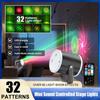 32 Patterns Mini Sound Controlled Stage Lights Party Lights Projector Light Strobe Dj Stage Lights Disco Christmas Decoration