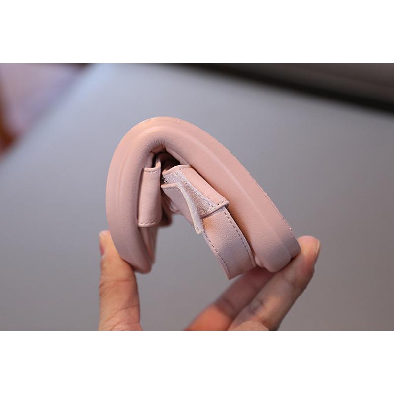 Girls' Solid Soft-Sole Children's Beach Shoes / Summer Girls' Bow Solid Color Sandals