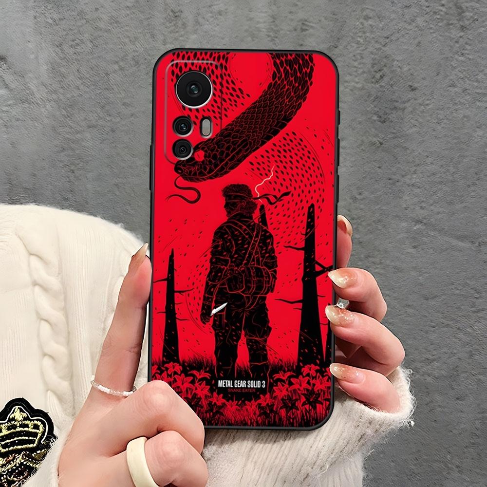 Metal Gear Solid Phone Case For Xiaomi 13 12 11T Lite Ultra Redmi Note 13 12 10 Pro POCO F4 F5 X5 Pro Back Cover
