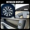 4 Copricerchi per Tesla Model Y Juniper Cerchi da 20 Pollici Copricerchio Sostituzione Performance Cerchi Helix 2.0 Copriruota Completo 2025