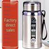 Portable Stainless Steel Insulated Water Bottle, Large Capacity for Men and Women, Ideal for Outdoor Sports, Short and Sturdy Design.