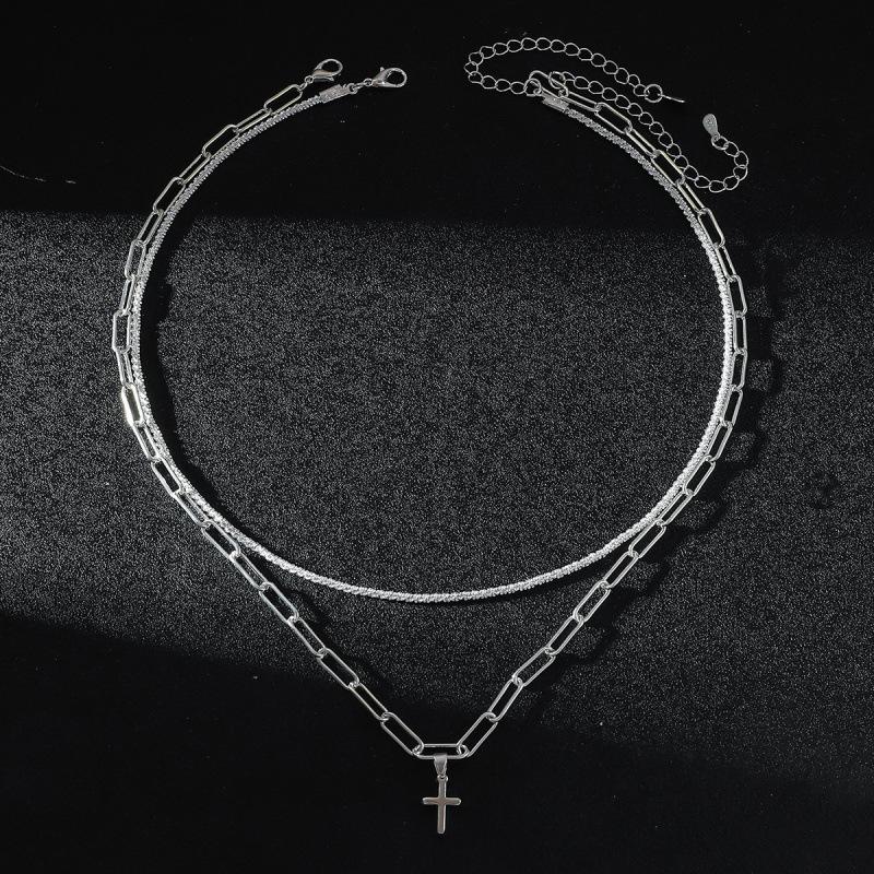 European & American Cross-border Sparkling Clavicle Necklace - Light Luxury, Cool & Shiny Ins Style