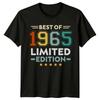 Best Of 1965 Unisexs T Shirt 61st Birthday Gift Limited Edition Tee
