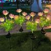 Equinox Flowers Lights LED Outdoor Solar Power Garden Waterproof Energy Saving