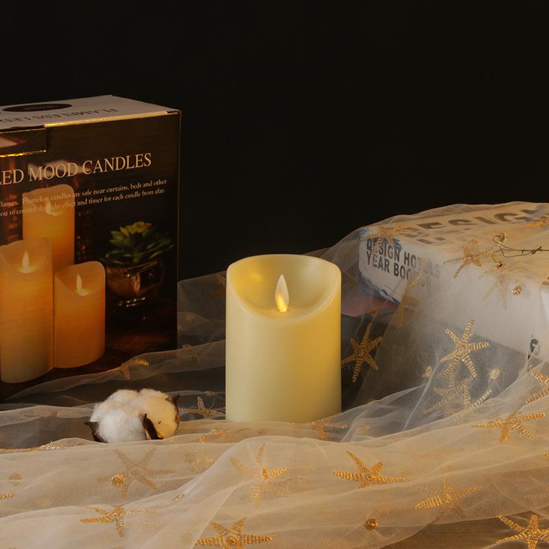Elektronisches LED-Kerzenlicht Flammenlos Hochzeit Geburtstagsparty Heimdekoration Teelichter Kerzen Lampe Dekoration