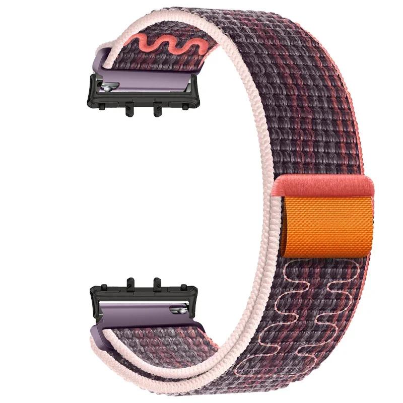 Nylon Loop Strap for Samsung Galaxy Fit 3 Adjustable Elastic Bracelet Watchband for iWatch Samsung Galaxy Fit3 Band Accessories