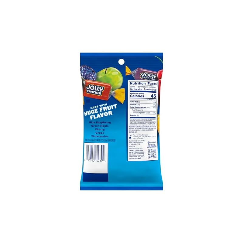 Jolly Rancher Frucht-Beutel - Gemischt, 7 oz - 1 Beutel