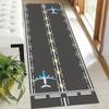 Airport Hallway Runner Rug Airport Runway Rug Interior Area Mat Home Decoration Children Bedside Long Carpet Entrance Doormat