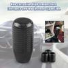 RYANSTAR Universal Gear Shift Style Knob,Car Modified Carbon Fiber Stand Head Manual Transmission Shift Lever Knob Head Wave Stick Shift Knob