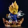 Anime Dragon Ball, Bikachu COS demonized Vegeta figure desktop car chassis ornament super Saiyan