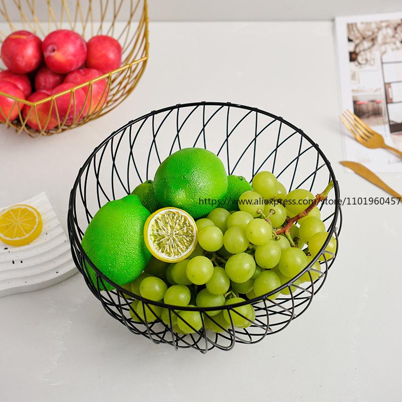 Light Luxury And High-End Snack Plate For The Living Room Coffee Table Simple Modern And Creative Fruit Basket