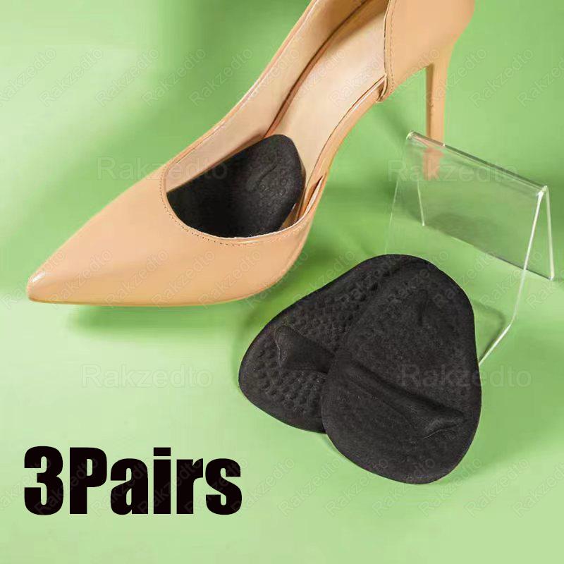 

6 шт. Силиконовые плюсневые подушечки для обуви Нескользящие самоклеящиеся гелевые подушечки для передней части стопы Сандалии Туфли на высоком каблуке Стельки для обуви для женщин