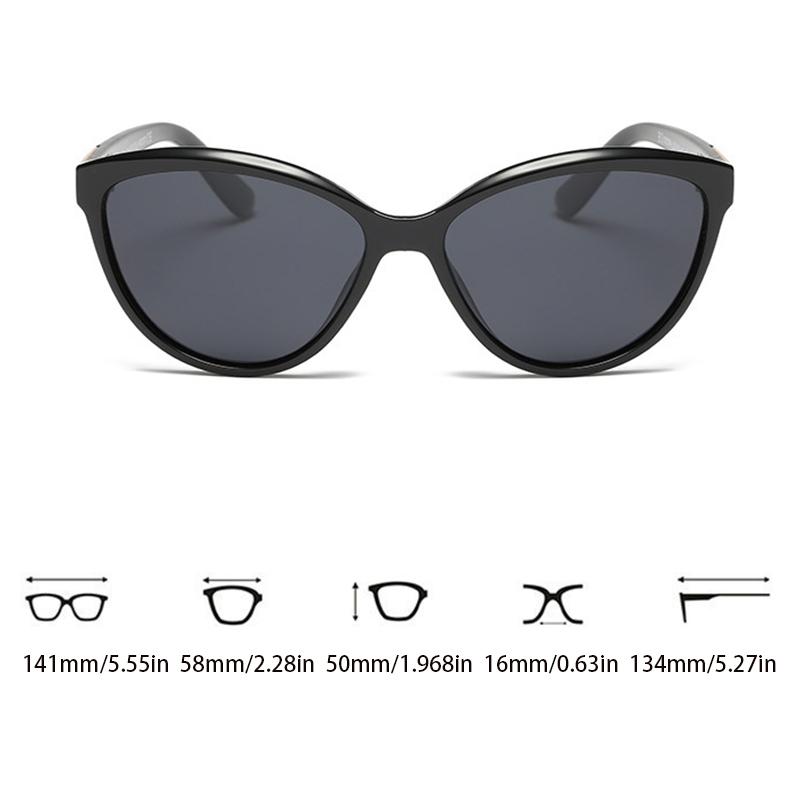 Non-polarized Gradient Women's Cat Eye Sunglasses Dazzling Trend Sunglasses Women's Driving Sunglasses