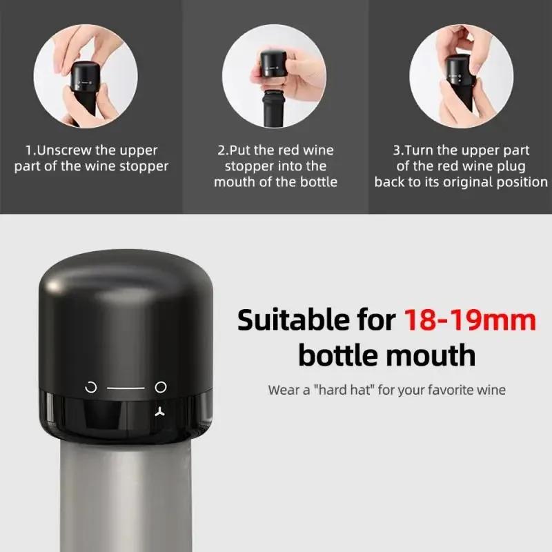 Keep Freshness Home Brewing & Wine Making Barware Bottle Stopper Bar Accessories Wine Corking Tool Shaker Sealed Bottle Cap Cork