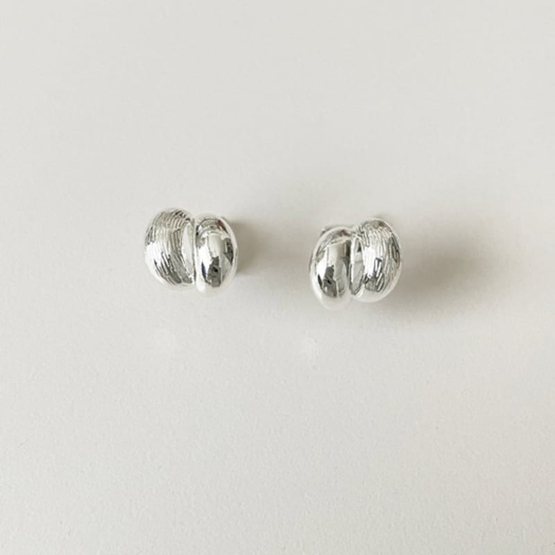 

ELYONA ELA 08 Earrings Daily Silver Stud Earrings ONE
