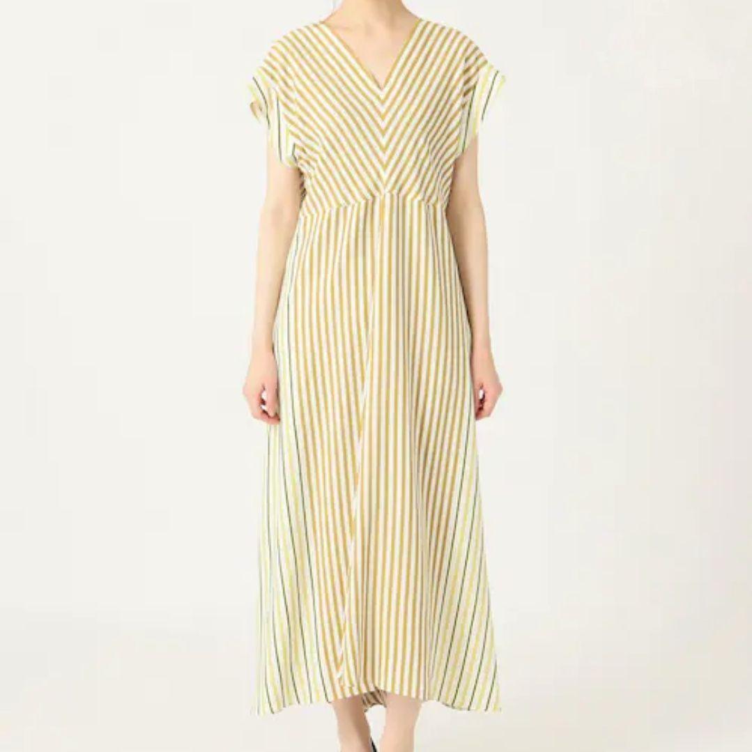 Brand new with tag Jena multi-stripe random flare dress