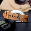 Compatible Leather & Silicone Strap for Samsung Galaxy Watch 8/8 Classic