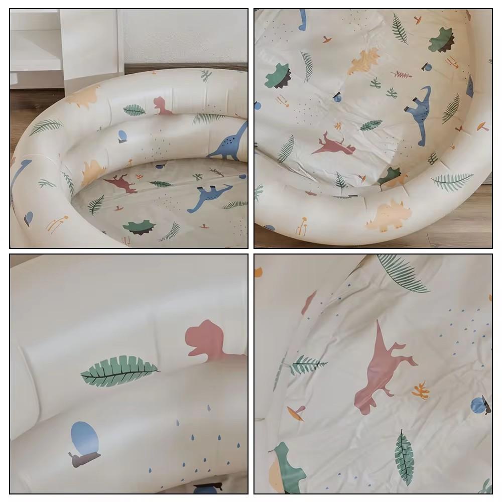 Outdoor Inflatable Pool 87 Cm Baby Paddling Pool Children's Inflatable Paddling Pool Outdoor Small Baby Play Swimming Pool