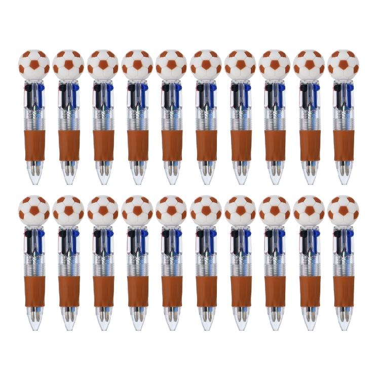 Ballpoint Pen for School Students, 4 Colors in One Retractable Rainbow Pen Multicolor Ballpoint Pen for Class Office