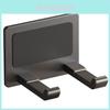 Modern Bathroom Wall Mount Hair Dryer Holder With Adhesive Mount For Bathroom Organization