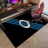 1PC FC Brugge Crest Rug Game Carpet, Floor Mat for Bedroom Living Room Entryway Rug, Home Decor Idea Gift for Christmas birthday