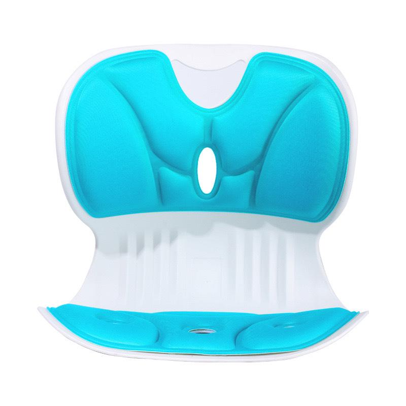 Ergonomic Lumbar Support Cushion & Posture Corrector with Cervical Traction for Office Use