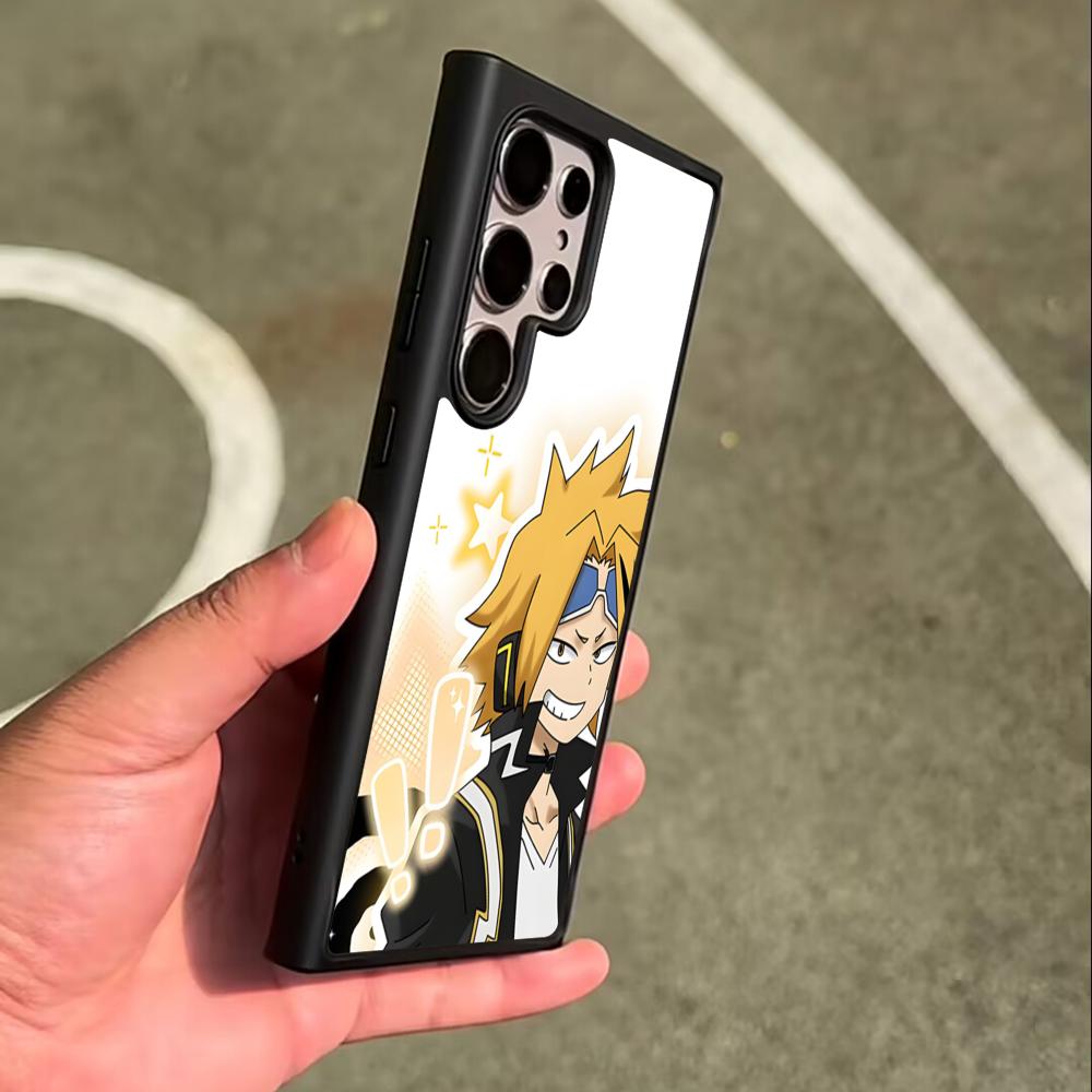 Denki K-Kaminari Phone Case For SAMSUNG Galaxy S26 S25 S24 S23 S22 S21 S20 FE Plus Ultra Cover