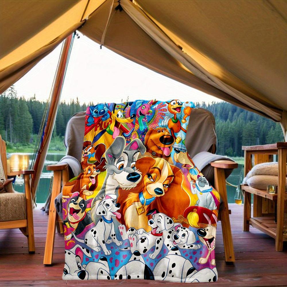 1pc, 101 Dalmatians Blanket Soft Throw for Home Decor, Gift Idea, Living Room, Travel, Camping