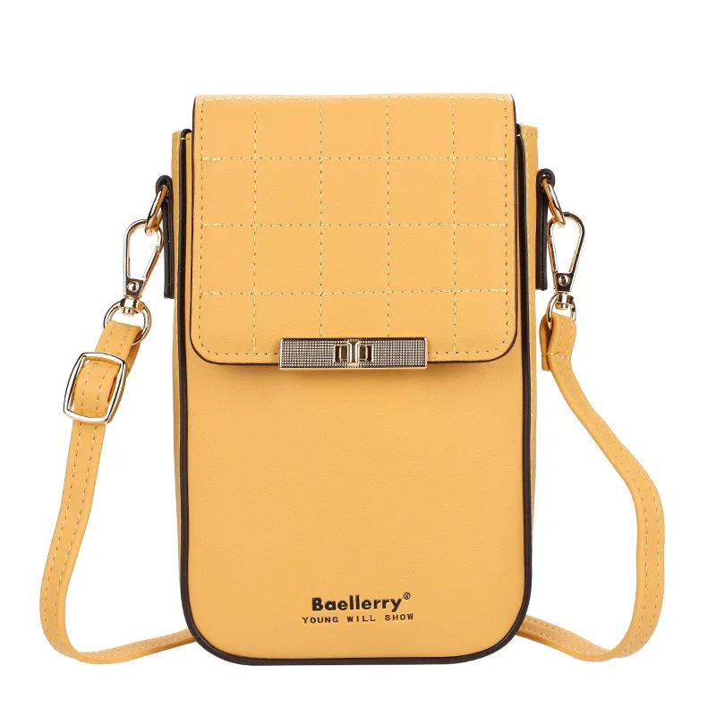 Fashion Women Cell Phone Bag Crossbody Shoulder Bag Female Wallet Handbag Lady Coin Purse Multi-Card Card Holder Storage Clutch
