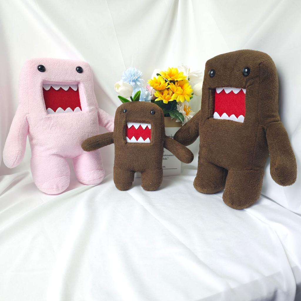 20cm Cute Domo Kun Plush Toy Soft Stuffed Animal Doll Kawaii Domokun Gift for Kids Children Xmas Birthday Present