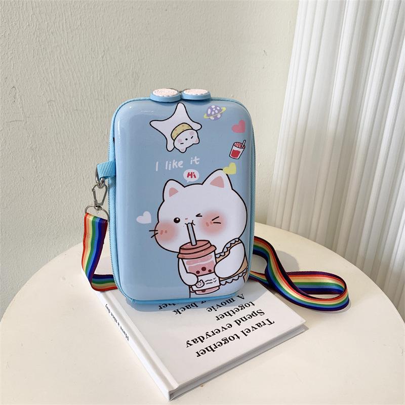 2024 Trendy Girls' Crossbody Bag - Cute Ice Princess Shoulder Bag & Baby Coin Purse