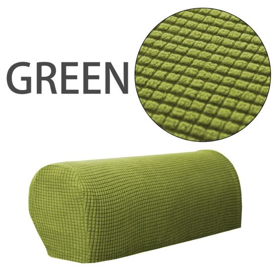2Pcs Furniture Sofa Armrest Cover Couch Chair Arm Case Mat Removable Protector