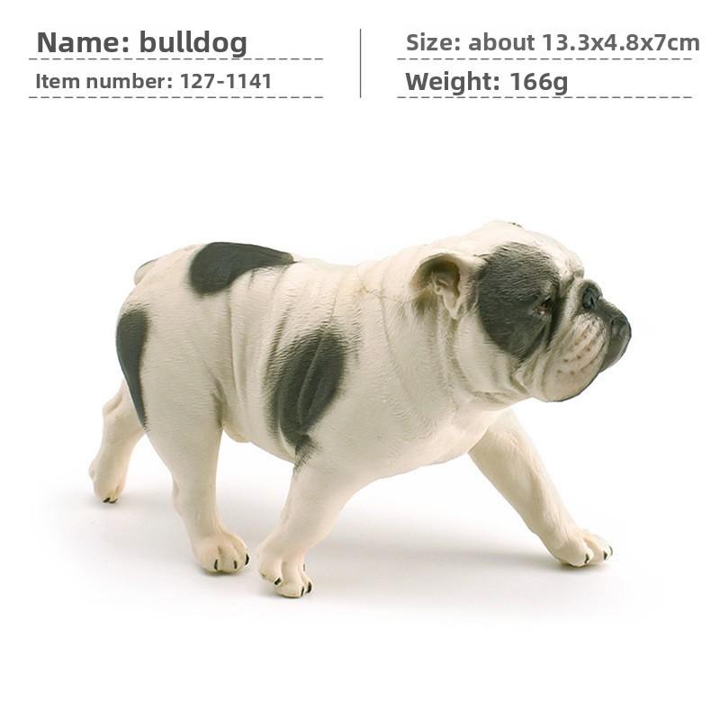 Realistic French Bulldog Pvc Collectible Model For Home Decor And Dog Enthusiasts