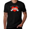 Im In Love With A Veteran Big Heart And Banner Tshirt Antifade Casual Tee Shirt