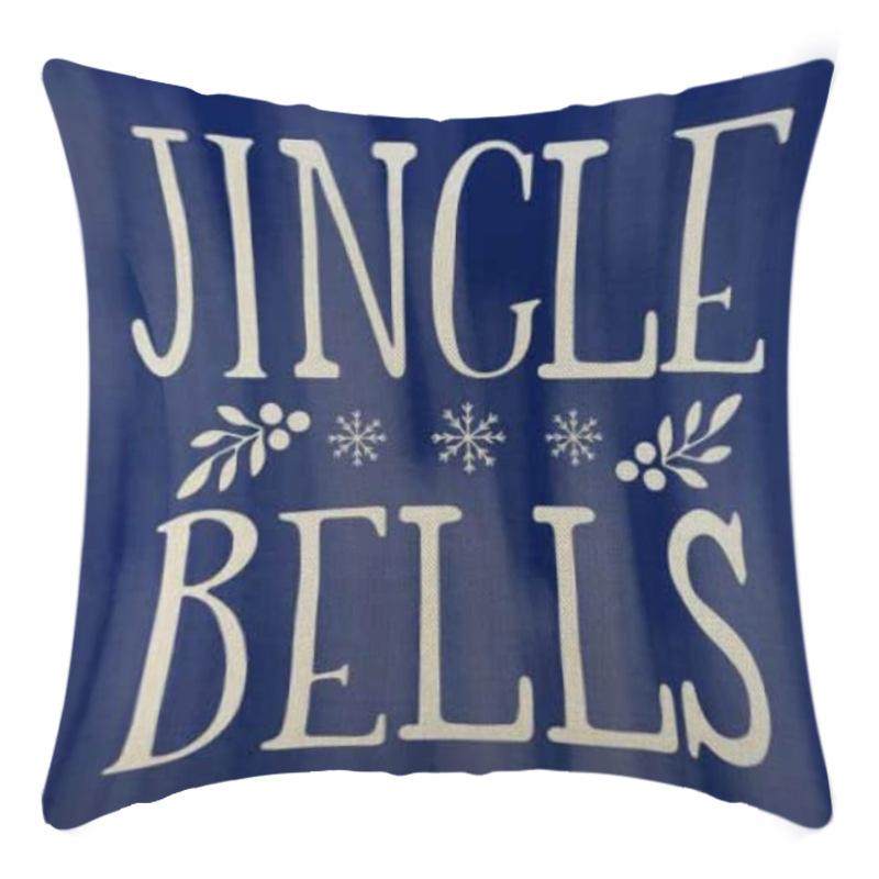 

New Christmas Throw Pillow Cover Festive Red Plaid Decoration Sofa Living Room Cushion Pillow Cover 45*45cm