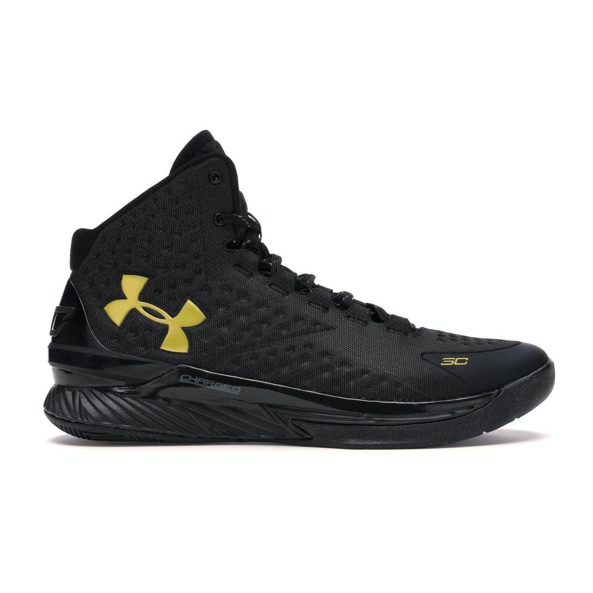 

Мужские кроссовки Under Armour Curry 1 Blackout Black-Black 1258723-008