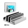 Vertical Metal Desk Storage Rack for Gaming Laptop, Macbook, iPad, and Tablets