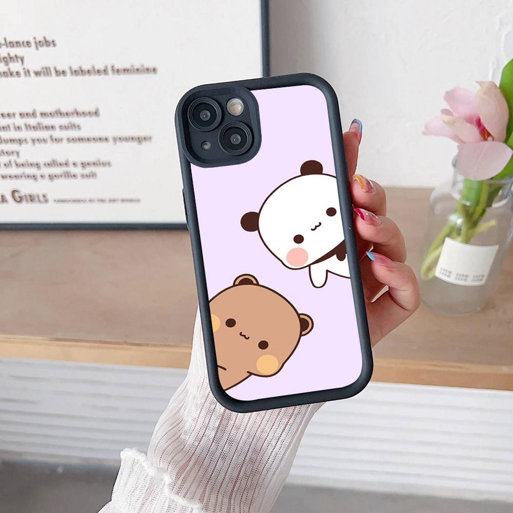 Cute Bubu Dudu Cartoon Phone Case For IPhone 17 16 15 14 13 12 11 Air Plus Pro Max Soft Back Cover