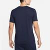 T Shirts Men's Blue Crew Neck Moderate Straight Fit CW6936-451
