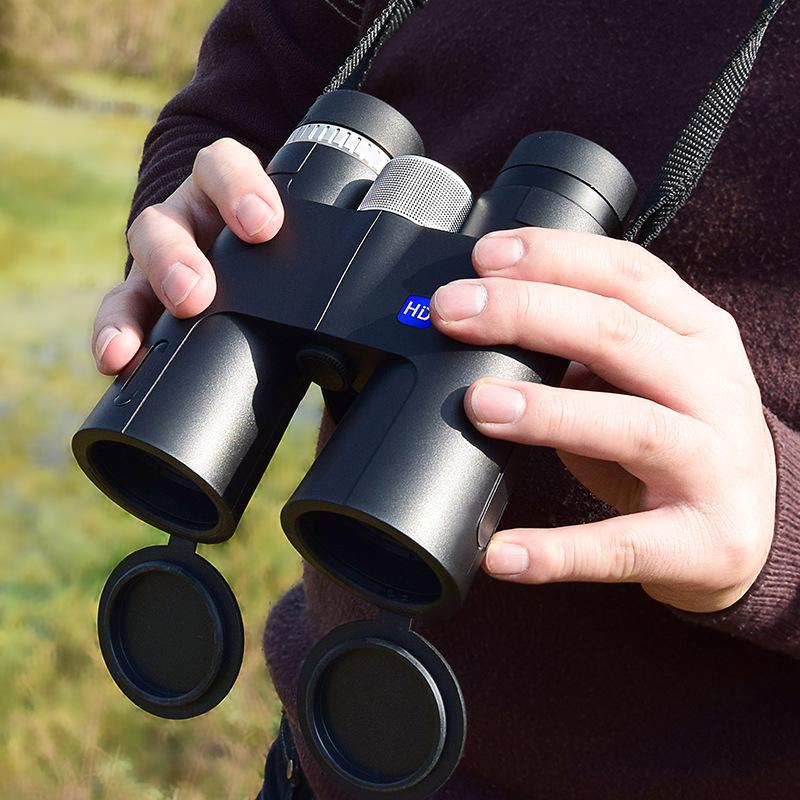 The Updated Binoculars 12X42 High-magnification High-definition Mobile Cell Phone Camera Outdoor Use Travel Bird Watching Binoculars