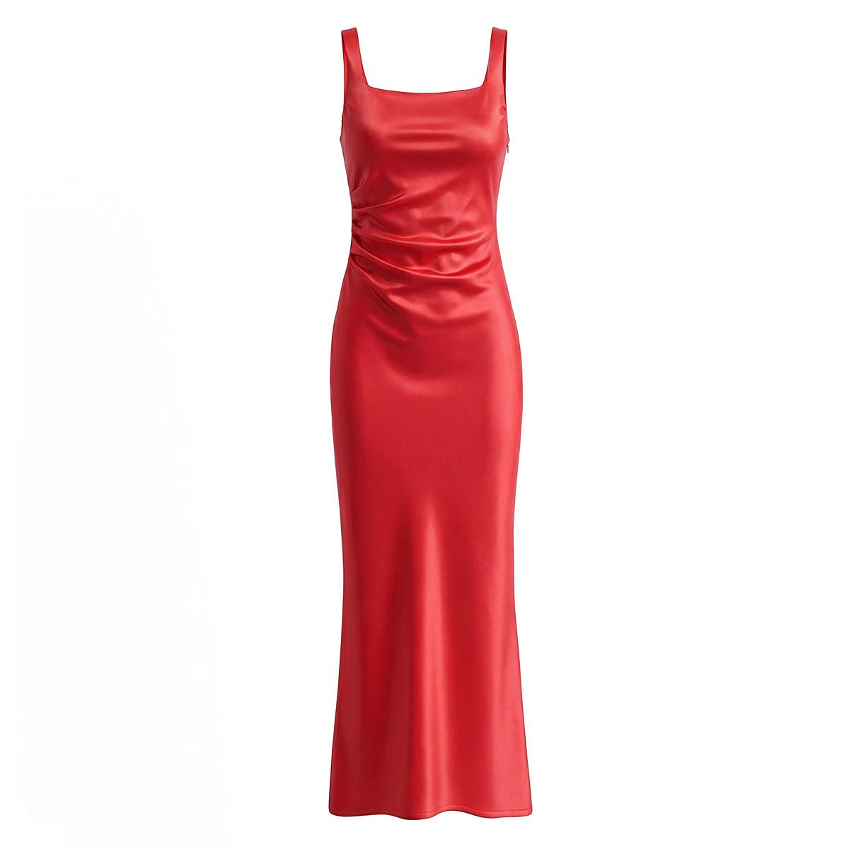 European and American style, new women s clothing, foreign style, classic, versatile fashion strap fishtail dress skirt S