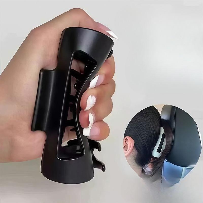 Soft Silicone Shark Clip, Safe and Non-irritating To The Head, New Large-sized Back of The Head Hair Bun for Women