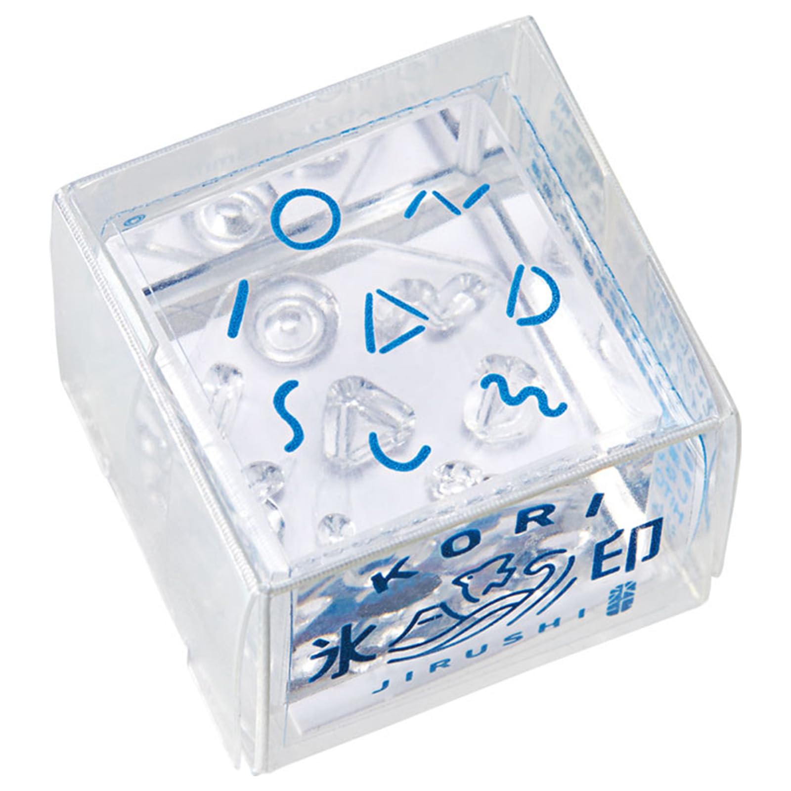 King Jim Transparent Stamp Small Size Symbol Ice Stamp CLS22-010