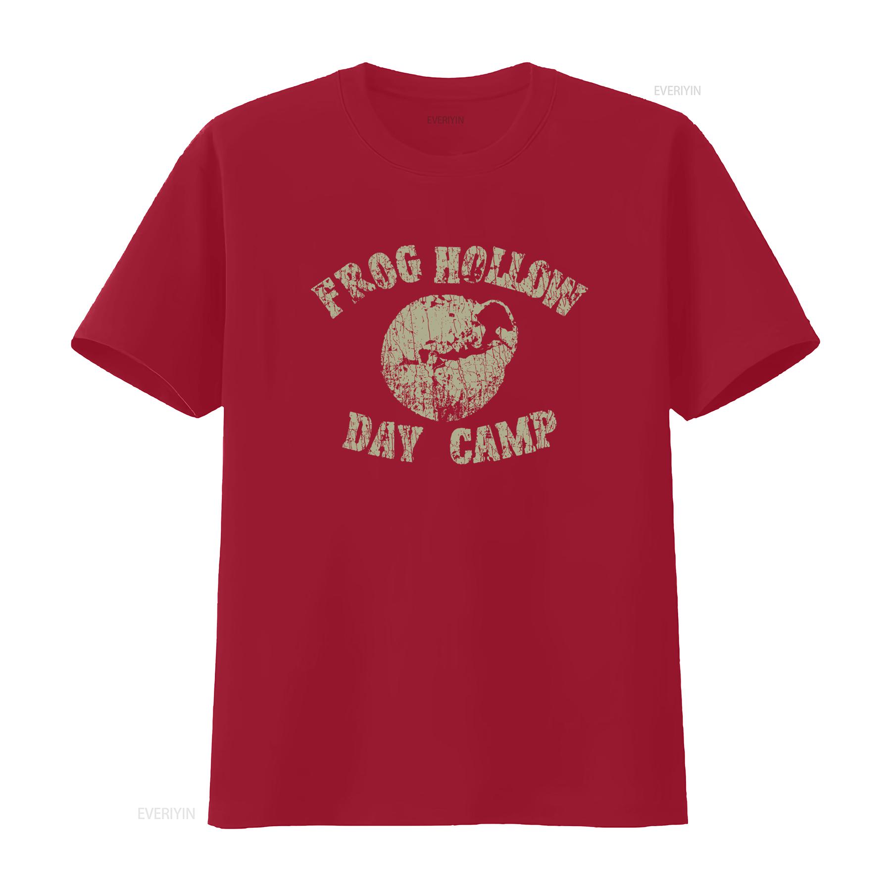

Frog Hollow Day Camp T Shirt Vintage Style As Worn By Frank Zappa vintage Washed Unisex Slightly Breathable fashion Stretched S