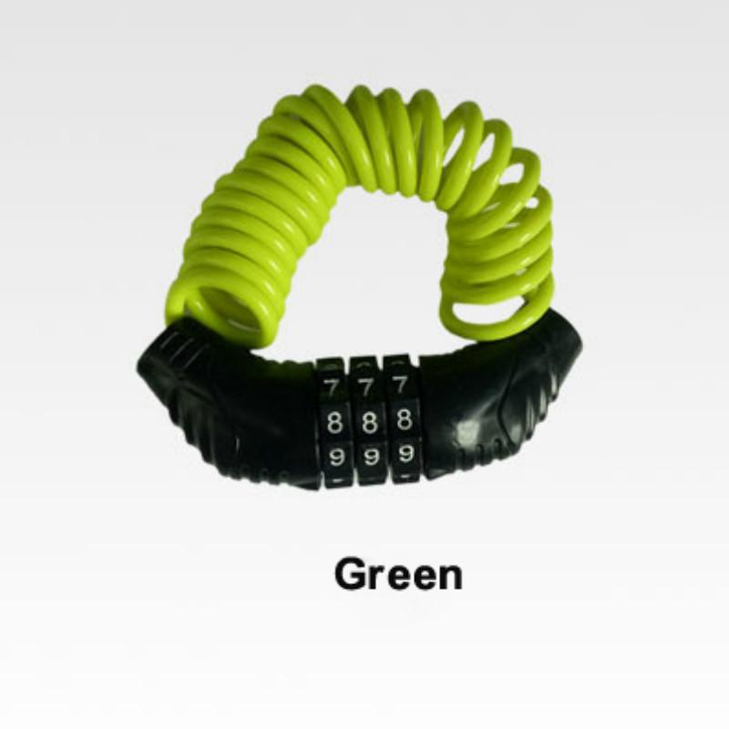 Accessori per Bicicletta Catena Lucchetto per Casco Durevole Combinazione a 4 Cifre Portatile Bici Moto Antifurto Cavo Punto Catena