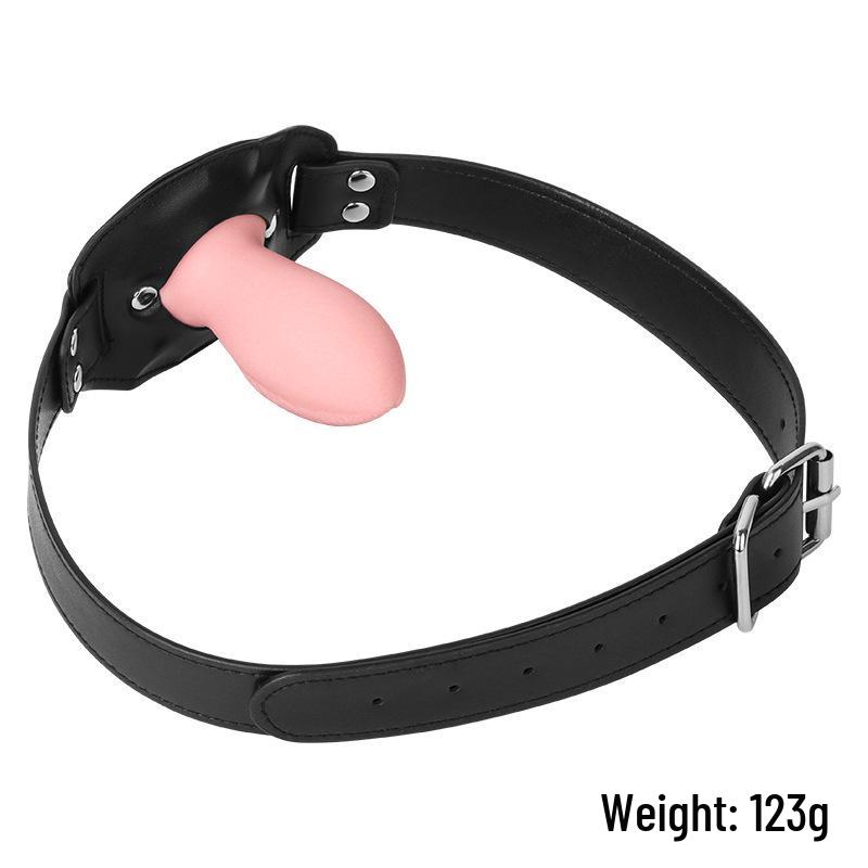 Realistic SM Silicone Gag and Binding Restraint Plug