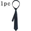 Damen Einfarbige Lazy Tie, Kombiniert mit Uniformhemd und Anzug, Praktisch für den täglichen Arbeitsweg und vielseitige dekorative Krawatte