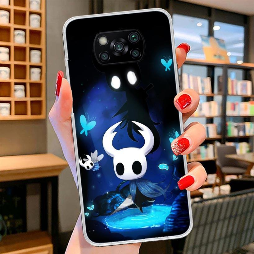 Hollow Knight Cartoon Cover Phone Case For Xiaomi Poco F7 Ultra X7 X6 X5 Pro M7 Redmi 15C 15 13C 13 12C 12 10C 10 9A 9C 9T 9 She