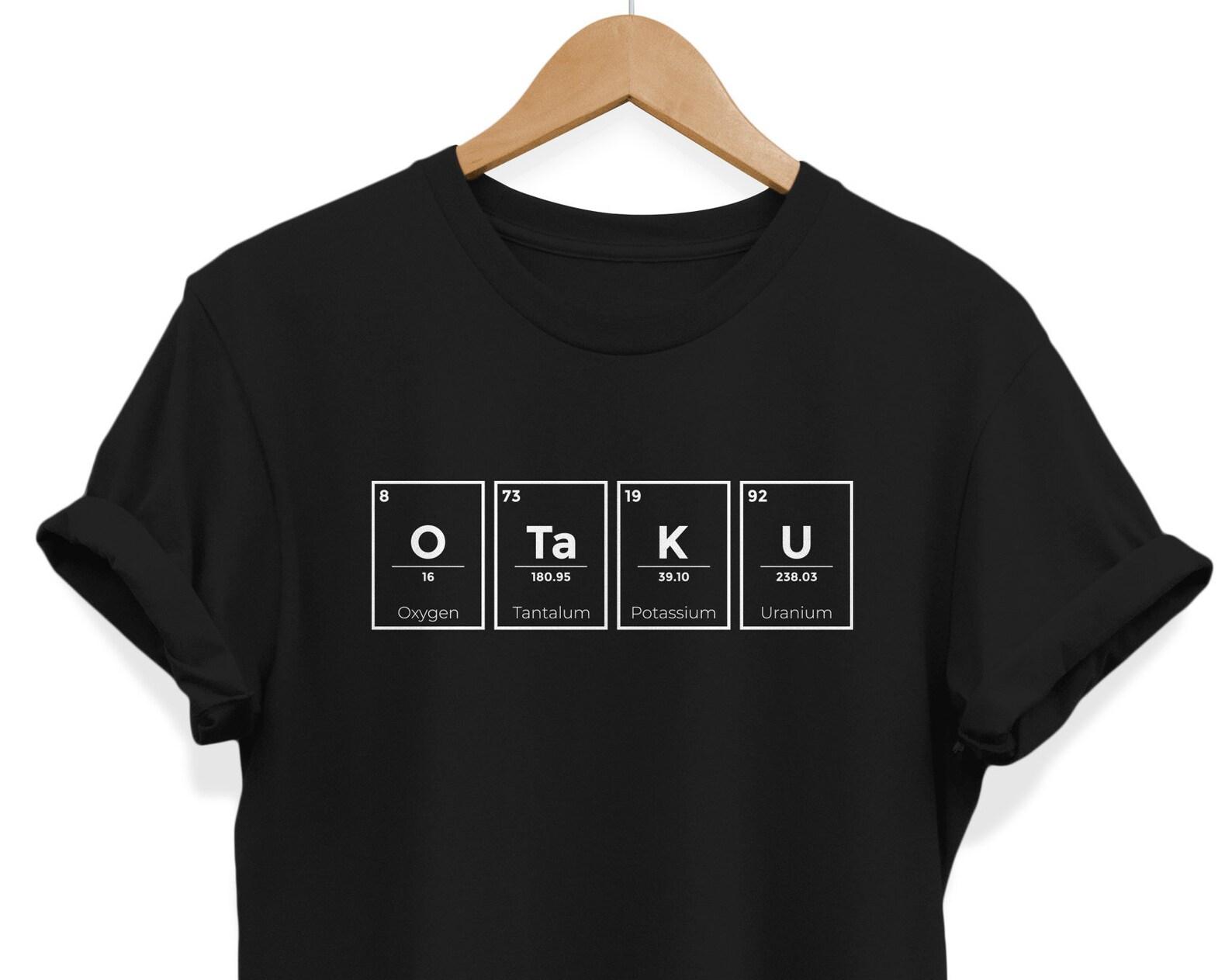 Funny Otaku T-Shirt: Anime Manga Japanese Clothing S