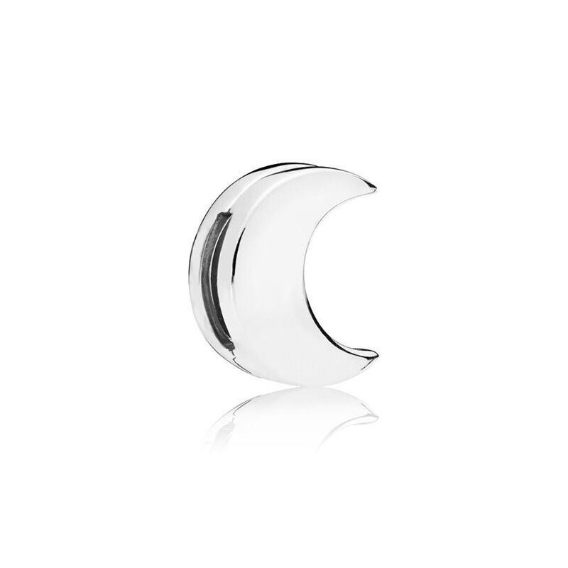 925 Silver DIY Armbandsberlock Glänsande Pärla Tusensköna Rosett Platt Lås Reflekterande Smyckesklämma